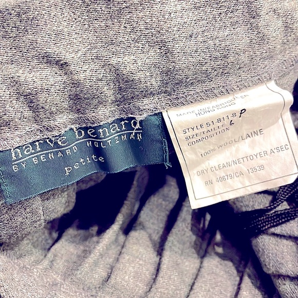 Vintage Grey Academia Skirt - Picture 5 of 6